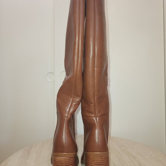 DV Dolce Vita Womens Flapper Square-Toe Kne Luggage from Macy’s - c026 - Picture 6 of 7